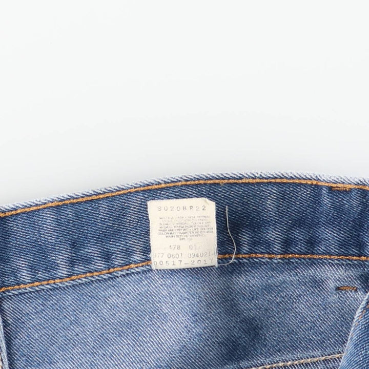 00'S Levi's 517 BOOT CUT Bootcut denim pants for men, size w34 cotton Blue type light blue Vintage Second Hand