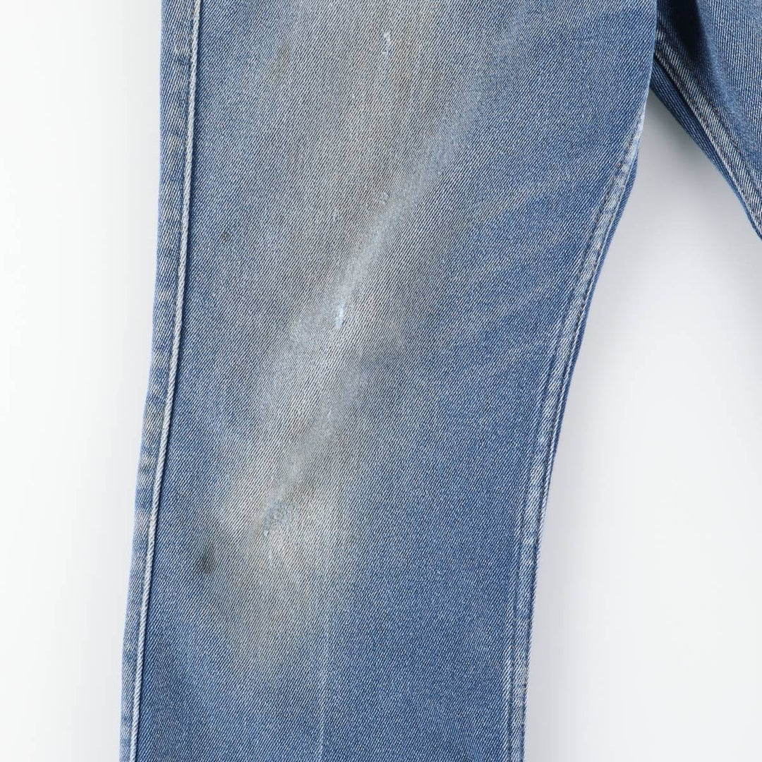 00'S Levi's 517 BOOT CUT Bootcut denim pants for men, size w34 cotton Blue type light blue Vintage Second Hand