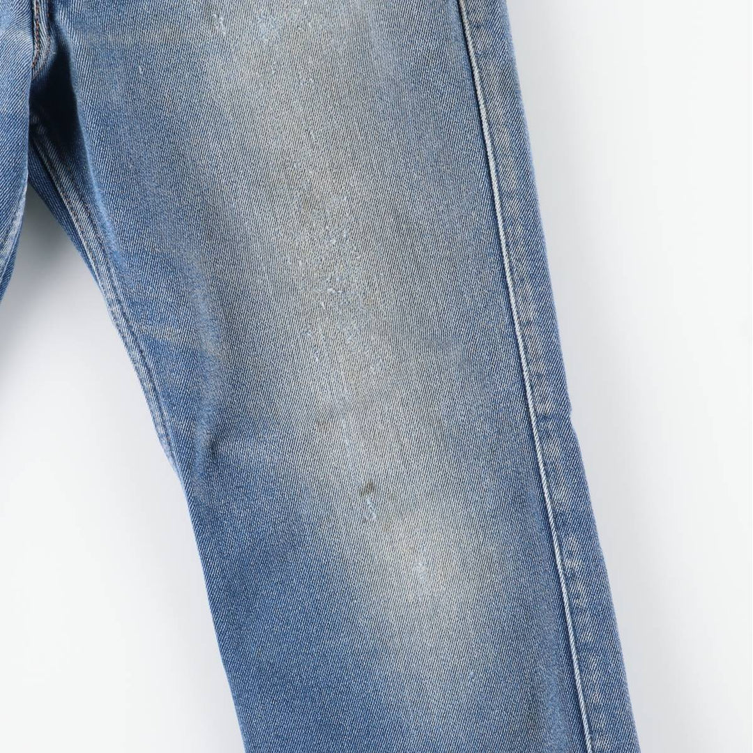 00'S Levi's 517 BOOT CUT Bootcut denim pants for men, size w34 cotton Blue type light blue Vintage Second Hand