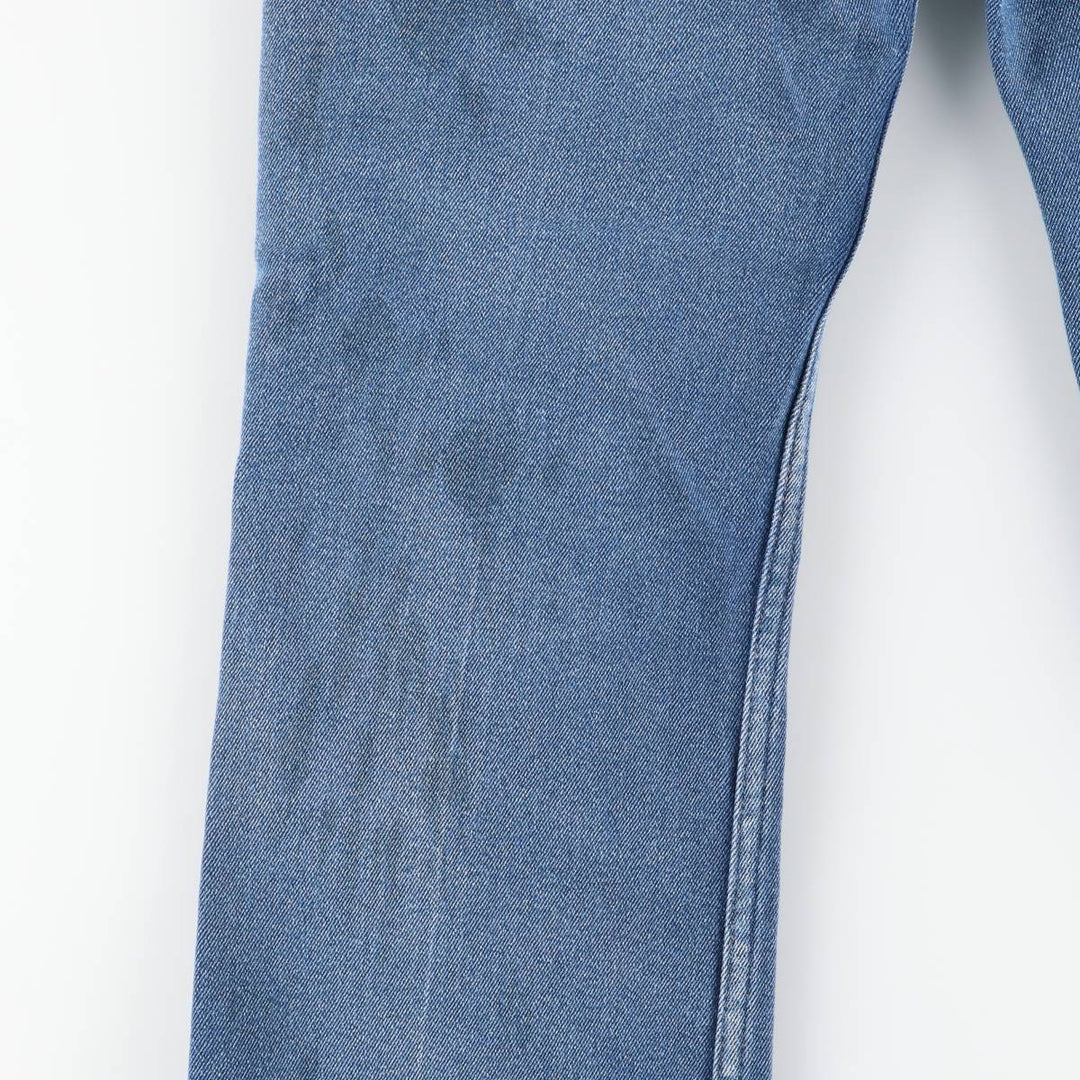 00'S Levi's 517 BOOT CUT Bootcut denim pants for men, size w34 cotton Blue type light blue Vintage Second Hand