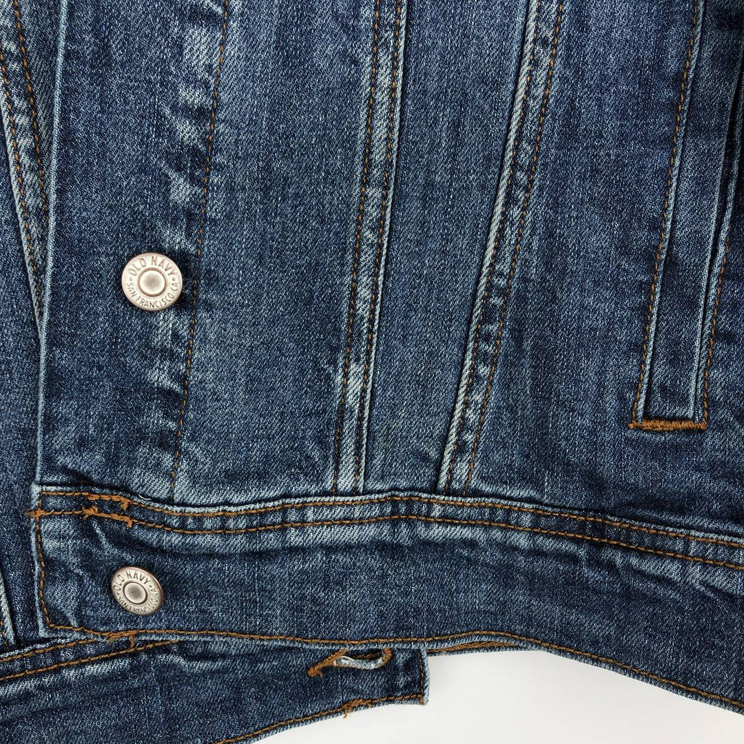 Old Navy denim jacket (women's size L equivalent) cotton blue type Vintage Second Hand