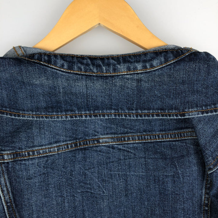 Old Navy denim jacket (women's size L equivalent) cotton blue type Vintage Second Hand