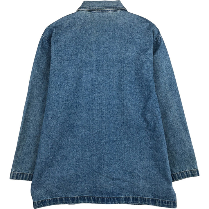 CABINCREEK Denim Coveralls, Women's Size L cotton blue type Vintage Second Hand