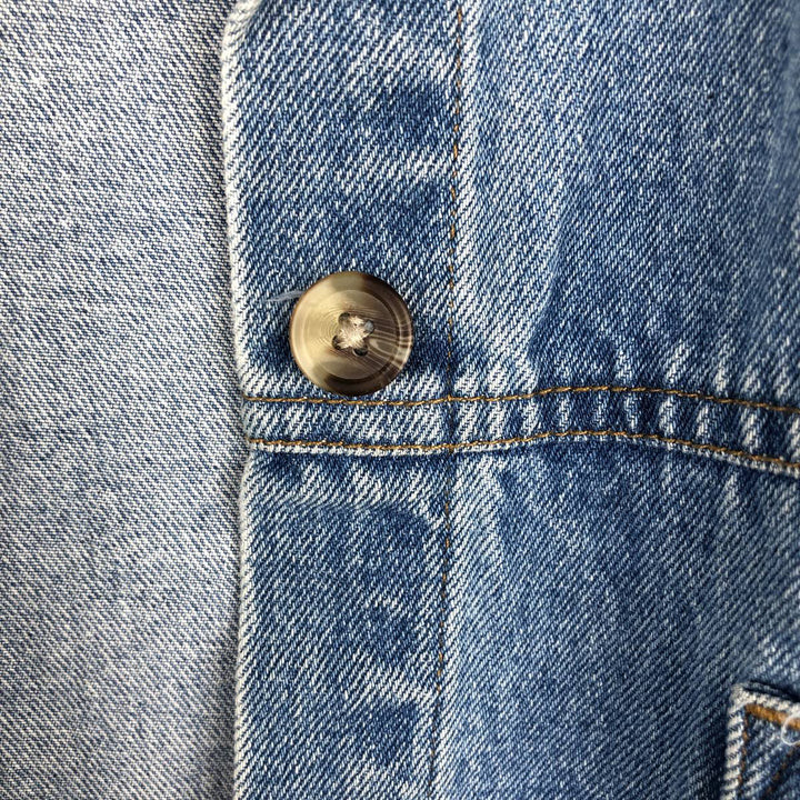 CABINCREEK Denim Coveralls, Women's Size L cotton blue type Vintage Second Hand