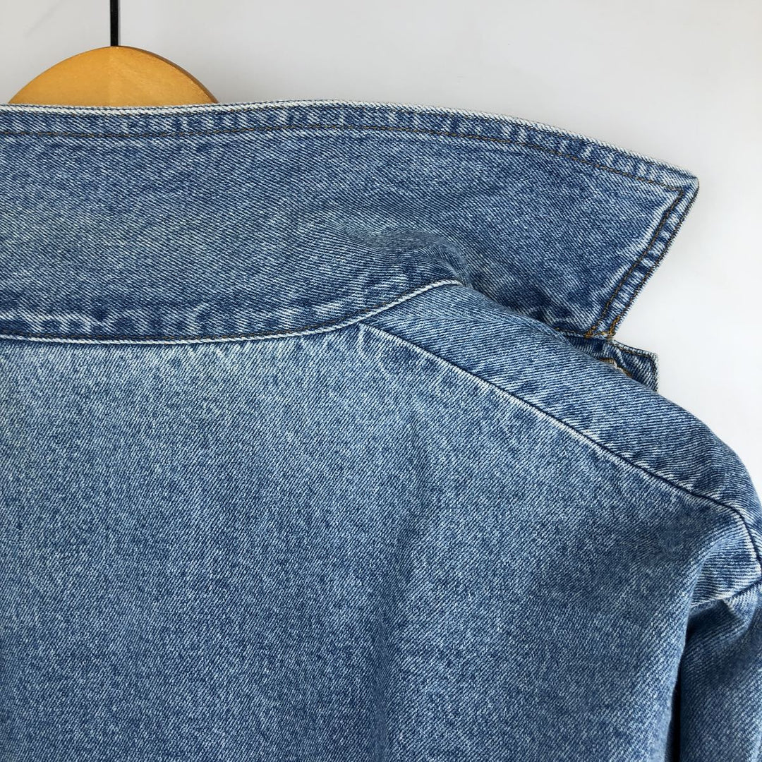 CABINCREEK Denim Coveralls, Women's Size L cotton blue type Vintage Second Hand