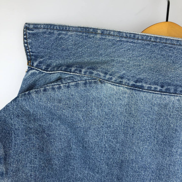 CABINCREEK Denim Coveralls, Women's Size L cotton blue type Vintage Second Hand