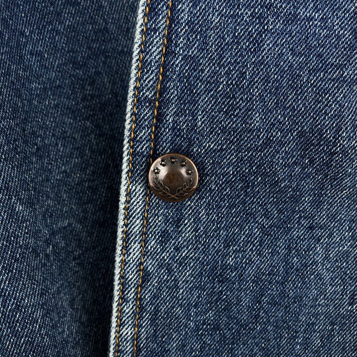 HAIK'S Denim Coveralls, Women's Size L cotton blue type Vintage Second Hand