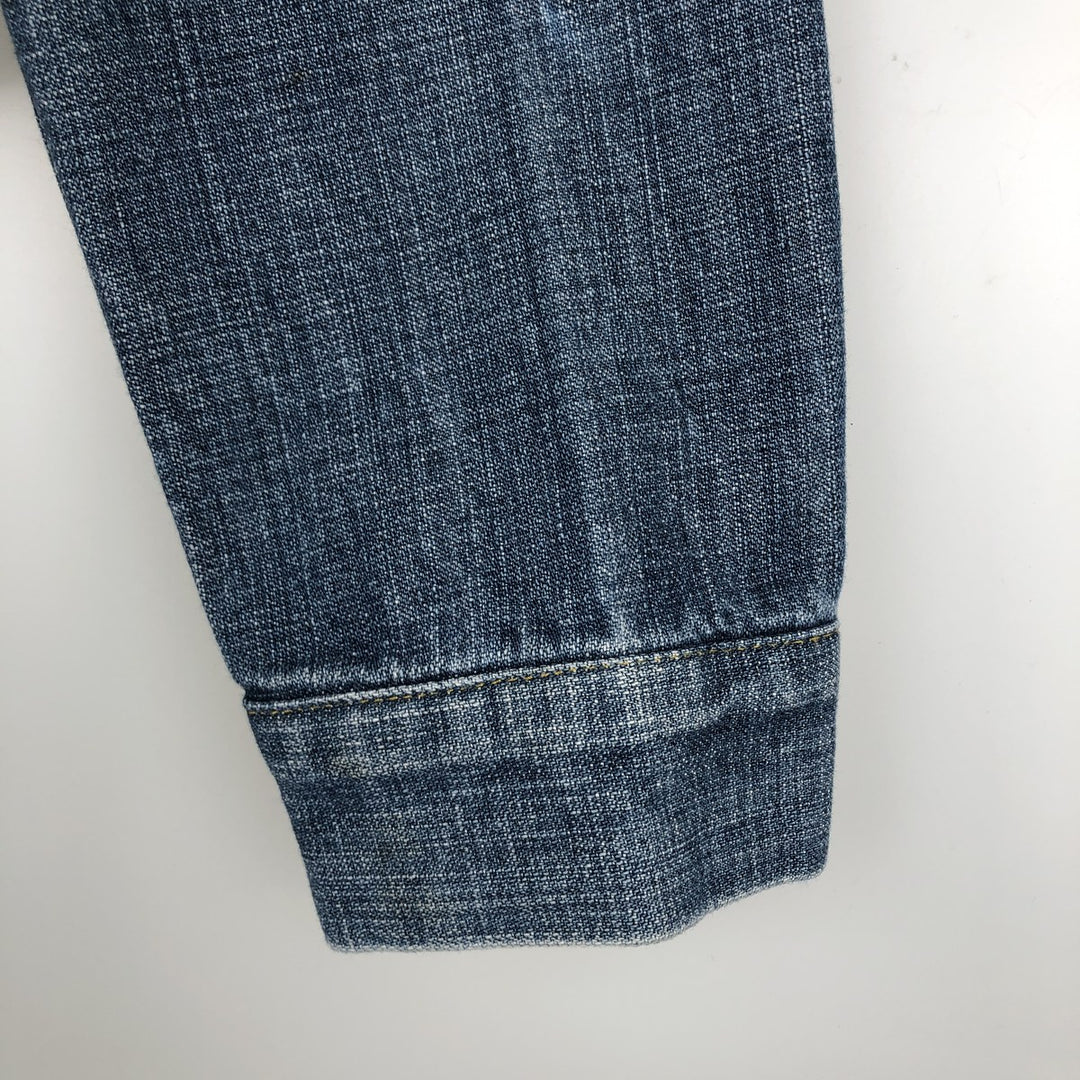 Eddie Bauer denim jacket (women's size XS) cotton blue type Vintage Second Hand
