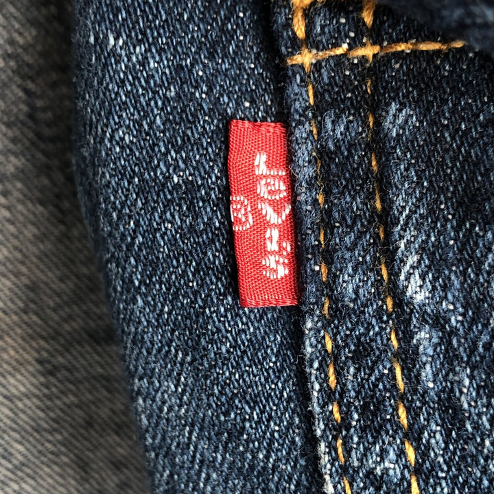 Levi's denim jacket, denim jacket, women's size L cotton blue type Vintage Second Hand