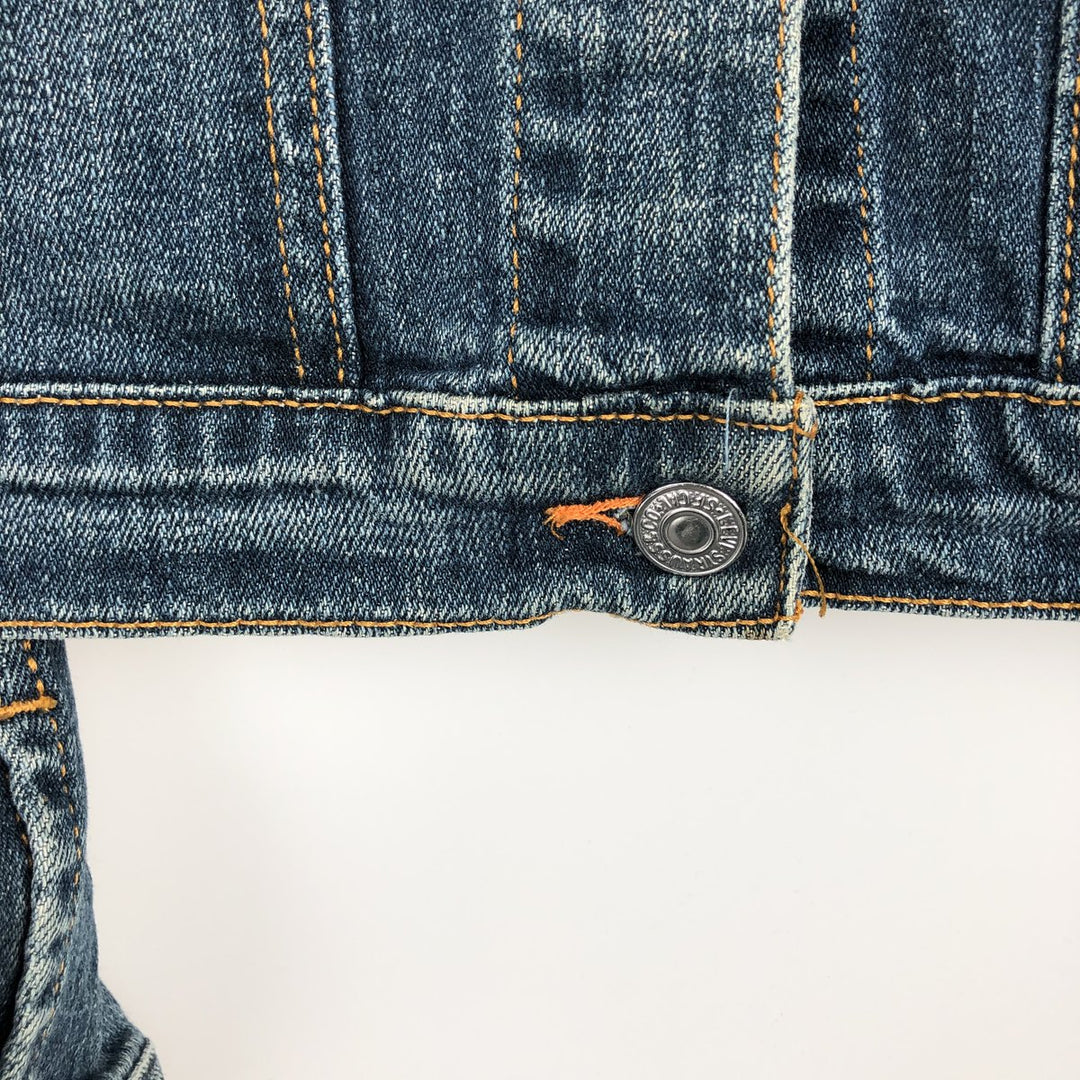 Levi's denim jacket, denim jacket, women's size L cotton blue type Vintage Second Hand