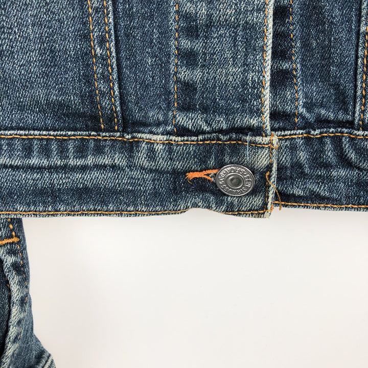 Levi's denim jacket, denim jacket, women's size L cotton blue type Vintage Second Hand
