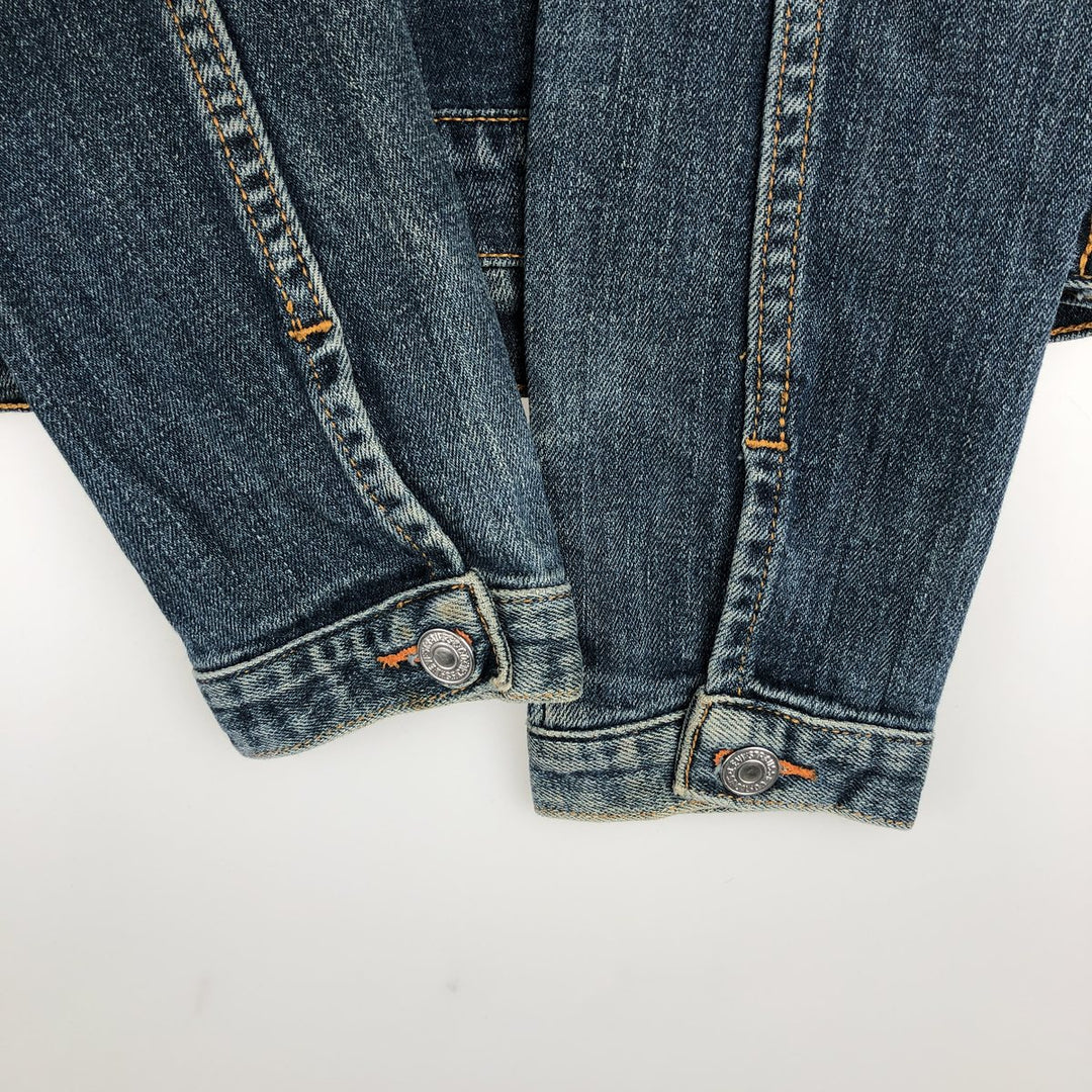 Levi's denim jacket, denim jacket, women's size L cotton blue type Vintage Second Hand