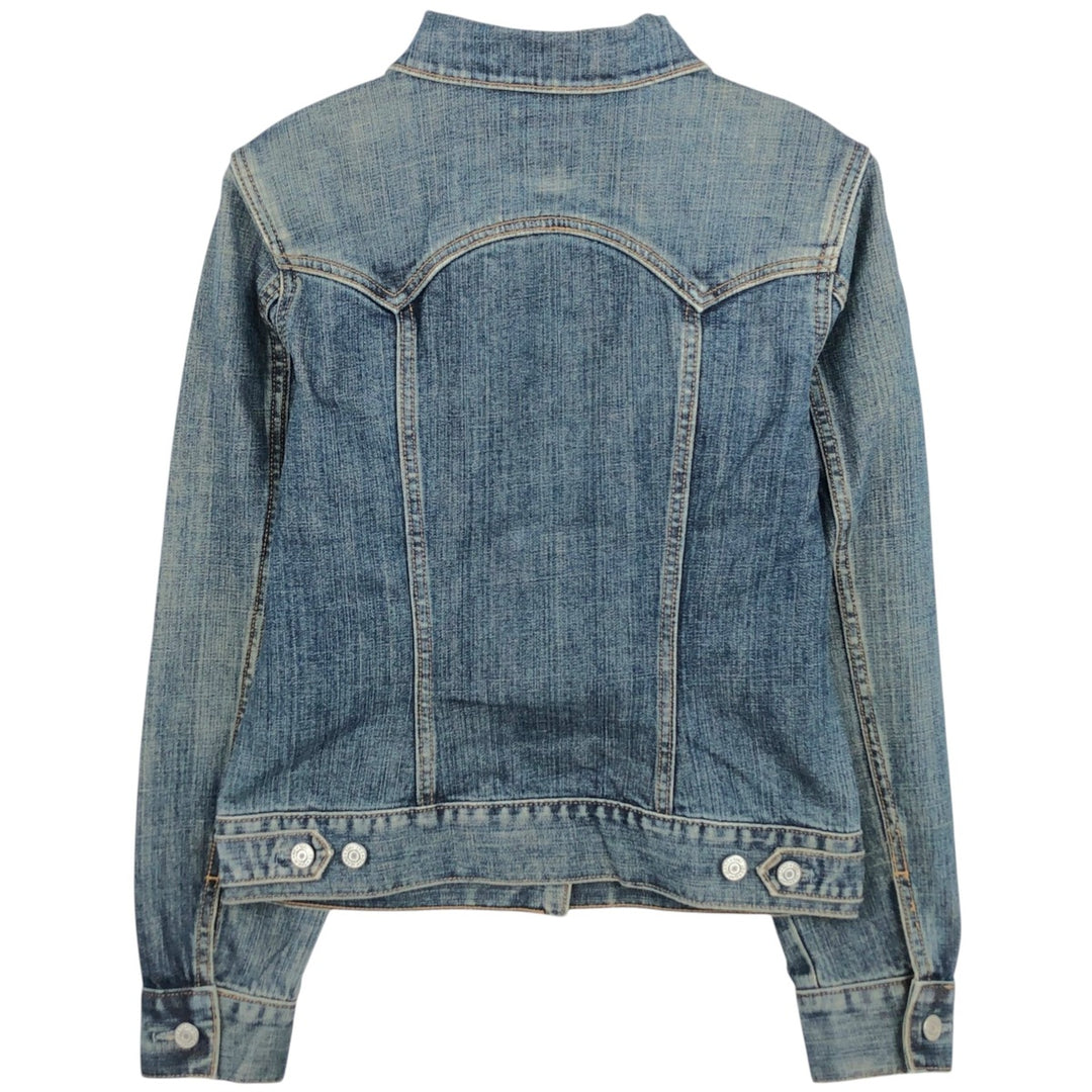2000'S GAP STRETCH Denim Jacket (Women's Size S) cotton blue type Vintage Second Hand