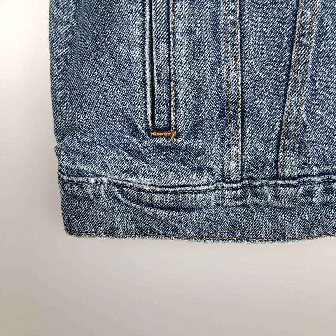 Levi's denim jacket, denim jacket, women's size L cotton blue type Vintage Second Hand