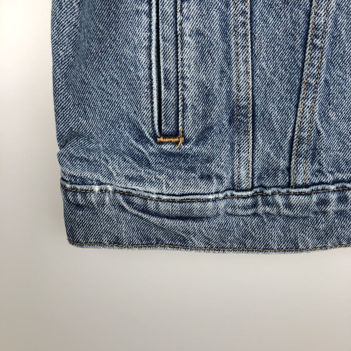 Levi's denim jacket, denim jacket, women's size L cotton blue type Vintage Second Hand