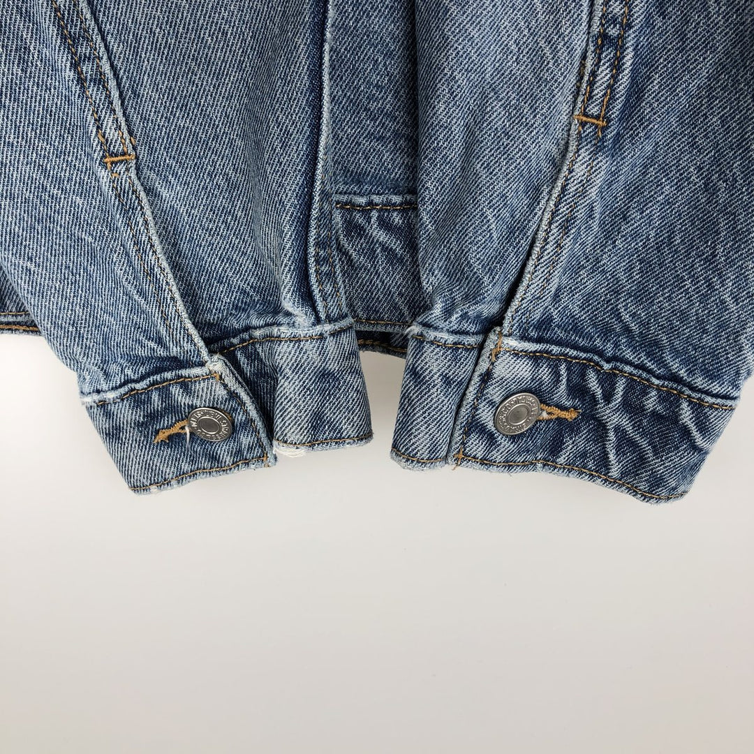 Levi's denim jacket, denim jacket, women's size L cotton blue type Vintage Second Hand