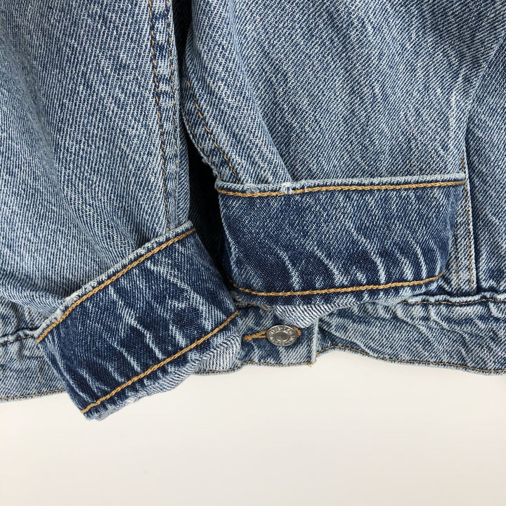 Levi's denim jacket, denim jacket, women's size L cotton blue type Vintage Second Hand