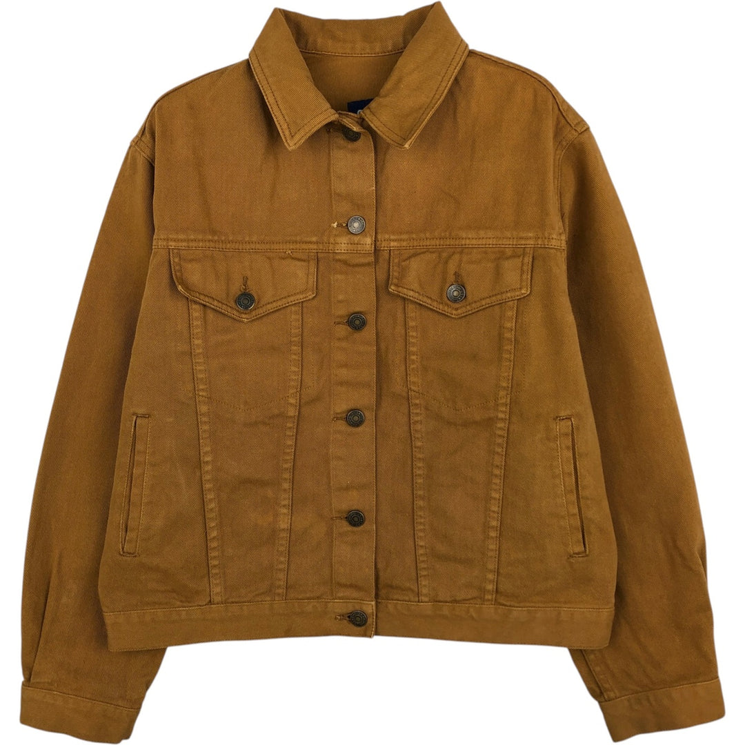 90'S GAP Old Gap Denim Jacket (Women's Size S) Vintage cotton ocher yellow type Vintage Second Hand