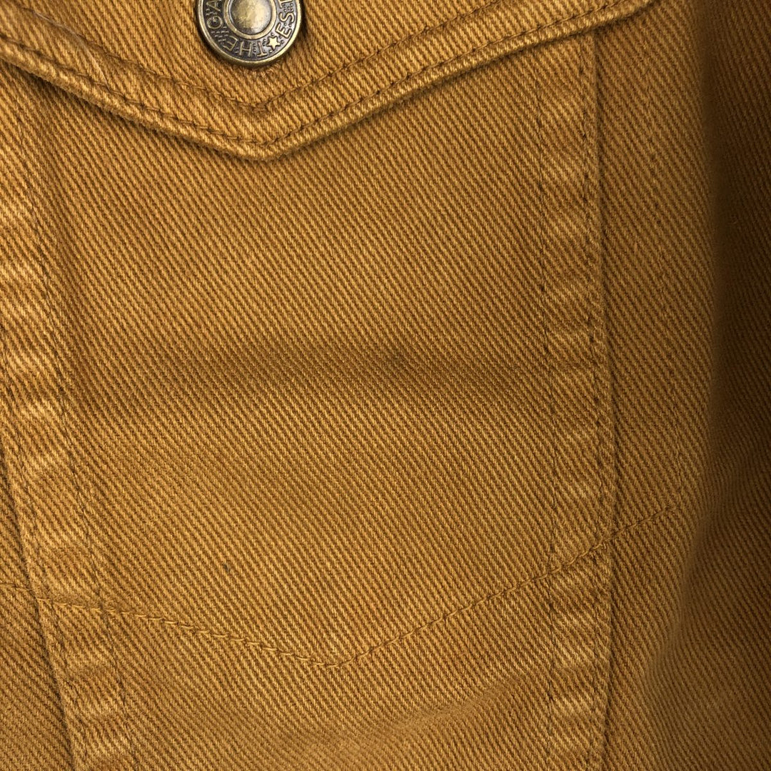 90'S GAP Old Gap Denim Jacket (Women's Size S) Vintage cotton ocher yellow type Vintage Second Hand