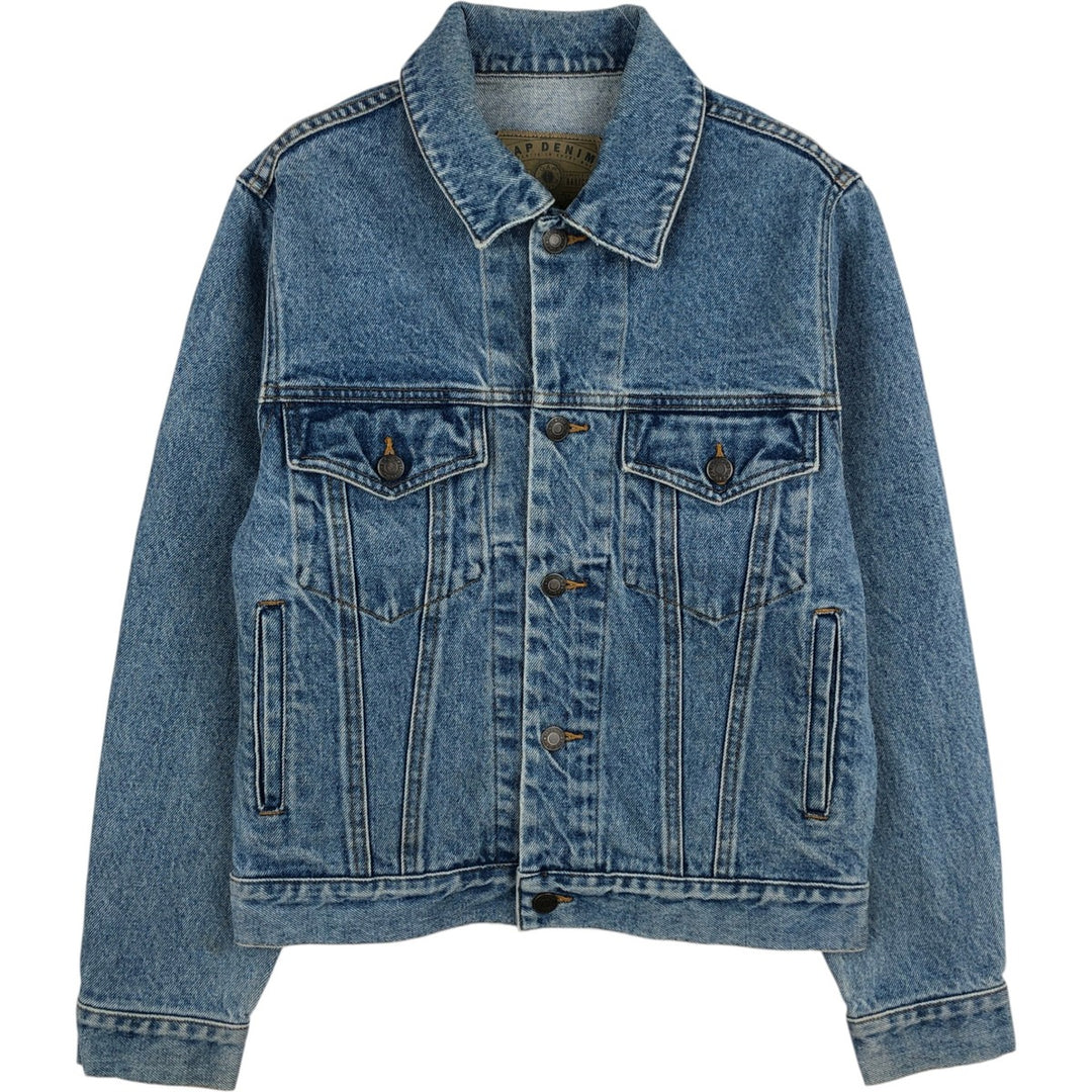 90'S GAP DENIM Old GAP Denim Jacket G-Jean Men's XS equivalent Vintage cotton blue type Vintage Second Hand