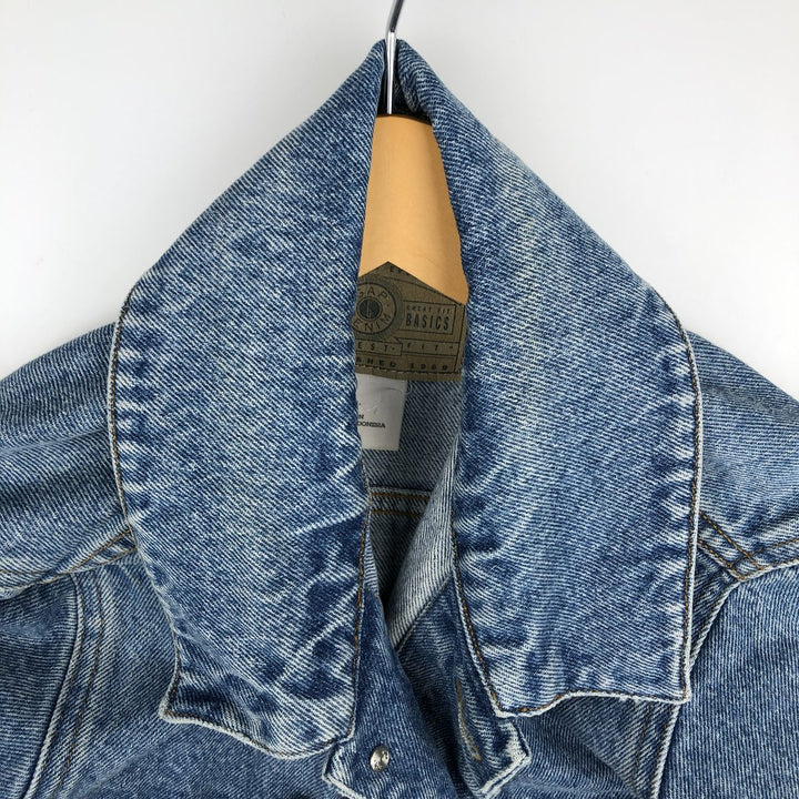 90'S GAP DENIM Old GAP Denim Jacket G-Jean Men's XS equivalent Vintage cotton blue type Vintage Second Hand