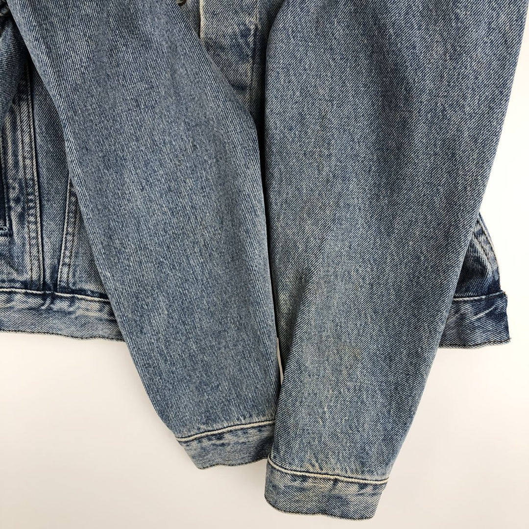 2000'S Harley-Davidson denim jacket (G-jean), made in Canada, women's size M equivalent. cotton blue type Vintage Second Hand