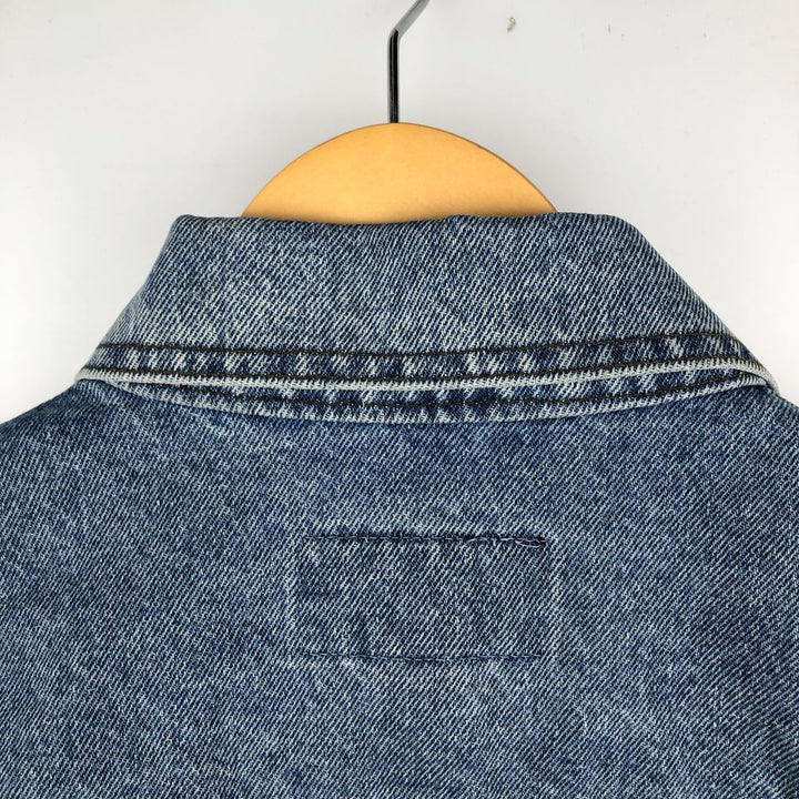 2000'S Harley-Davidson denim jacket (G-jean), made in Canada, women's size M equivalent. cotton blue type Vintage Second Hand