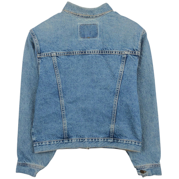 1990'S Levi's 37466-0214 Denim Jacket, Made in USA, Women's Size XL (Equivalent), Vintage cotton blue type Vintage Second Hand
