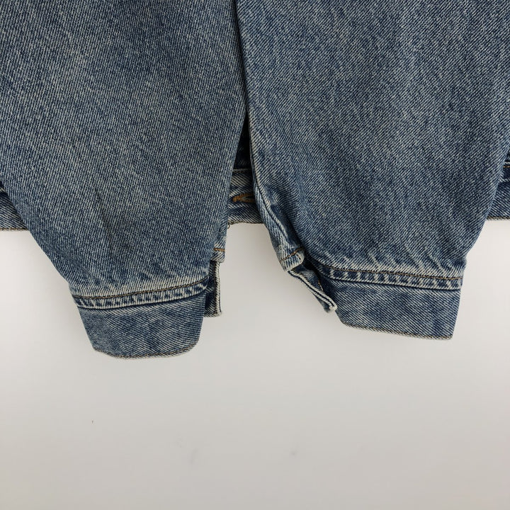 1990'S Levi's 37466-0214 Denim Jacket, Made in USA, Women's Size XL (Equivalent), Vintage cotton blue type Vintage Second Hand