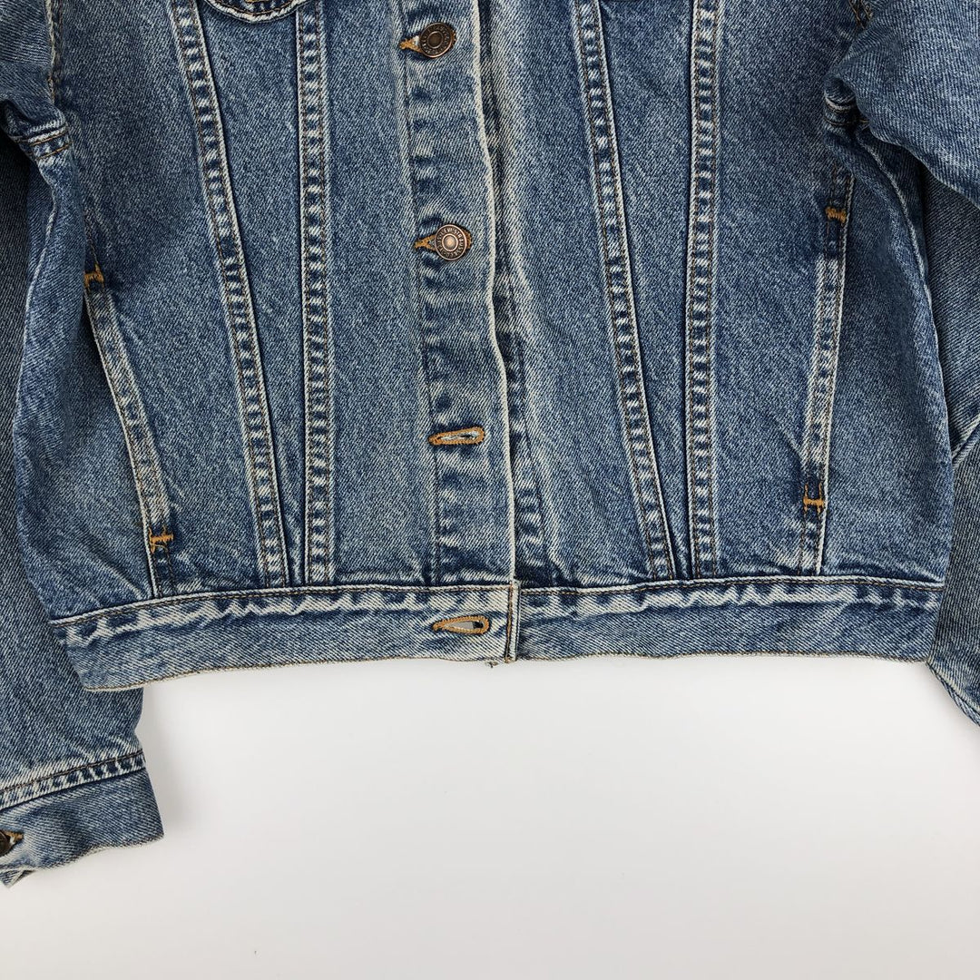 1990'S Levi's 37466-0214 Denim Jacket, Made in USA, Women's Size XL (Equivalent), Vintage cotton blue type Vintage Second Hand