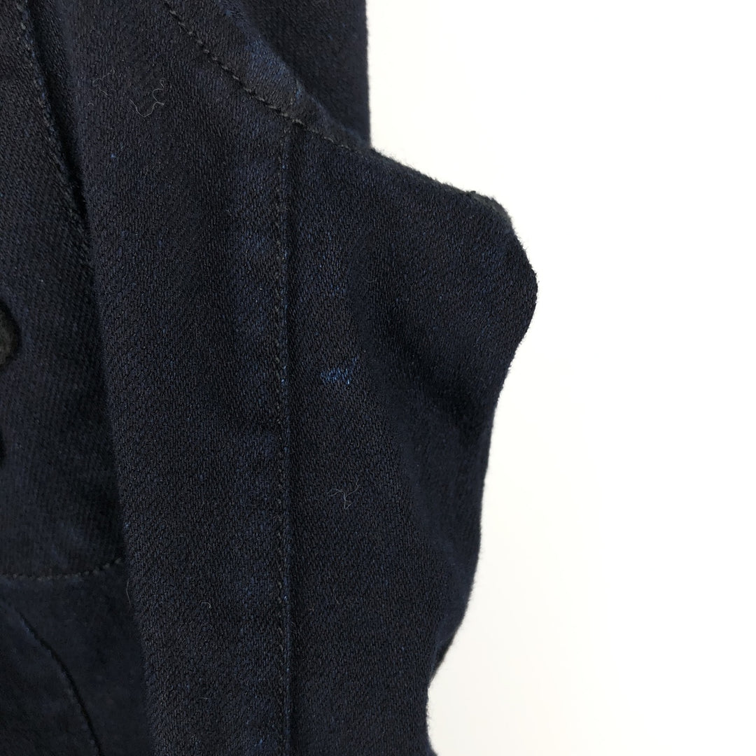 2000'S Ralph Lauren LAUREN JEANS COMPANY Cotton Tailored Jacket, Women's Size M (approx.) cotton navy blue type Vintage Second Hand