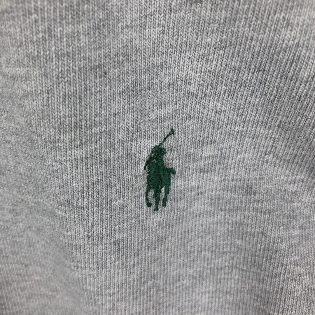 Ralph Lauren POLO by Ralph Lauren long sleeve rugby shirt, men's XL size cotton gray type Vintage Second Hand