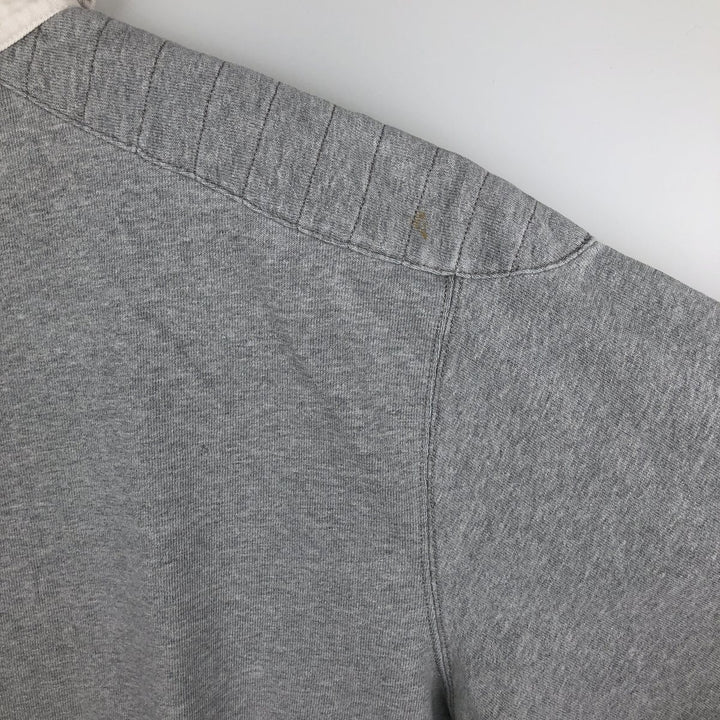 Ralph Lauren POLO by Ralph Lauren long sleeve rugby shirt, men's XL size cotton gray type Vintage Second Hand