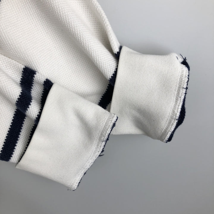 Ralph Lauren POLO GOLF long-sleeved rugby shirt, men's size L (approx.) cotton white type Vintage Second Hand