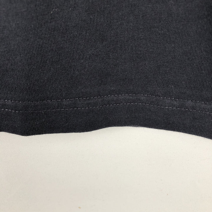 Brooks Brothers Short-Sleeve T-Shirt with One-Point Logo, Men's Size M (approx.) cotton black type Vintage Second Hand