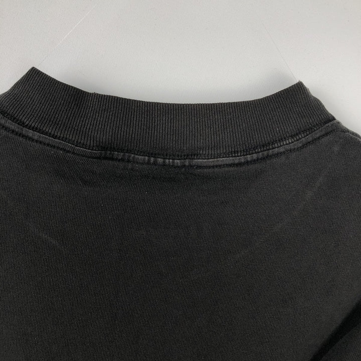 Levi's short-sleeved printed T-shirt, men's size M (approx.) unclear black type Vintage Second Hand