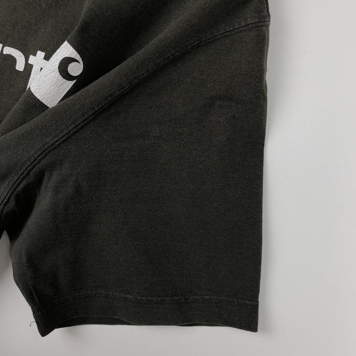 Carhartt Short-Sleeve Logo T-Shirt, Men's Size L (approx.) cotton black type Vintage Second Hand