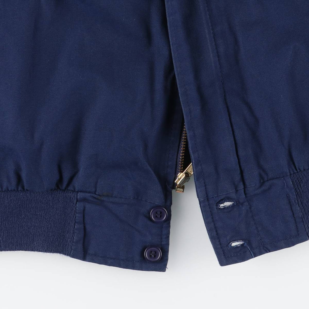 Vintage 80s-90'S Town Craft Derby Jacket with Cup Shoulder Strap, Men's Size L cotton navy blue type Vintage Second Hand