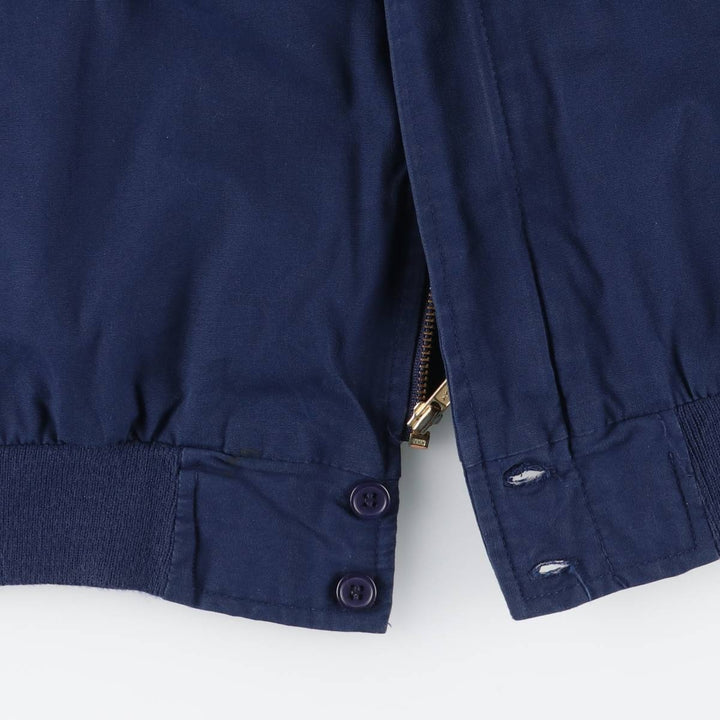 Vintage 80s-90'S Town Craft Derby Jacket with Cup Shoulder Strap, Men's Size L cotton navy blue type Vintage Second Hand