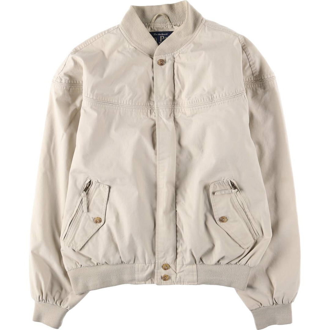 90'S Catalina La Paz Derby Jacket, Cup Shoulder, Men's Size Medium, Vintage cotton Beige type Vintage Second Hand