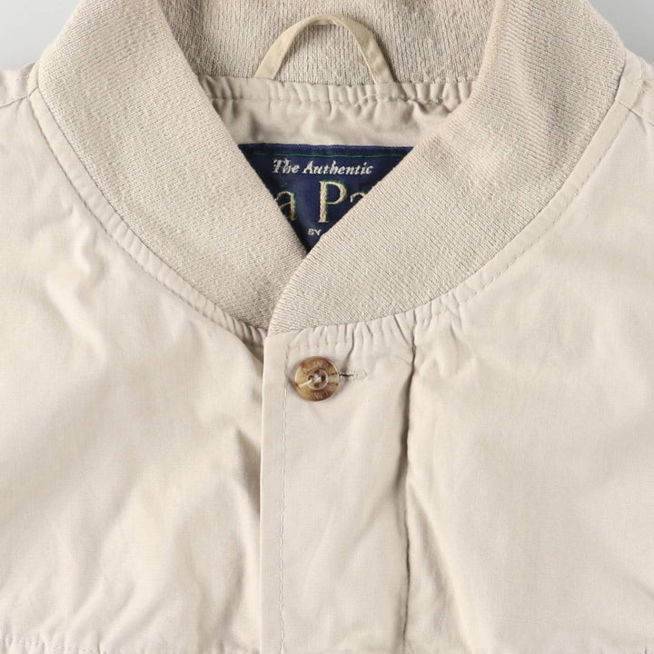 90'S Catalina La Paz Derby Jacket, Cup Shoulder, Men's Size Medium, Vintage cotton Beige type Vintage Second Hand