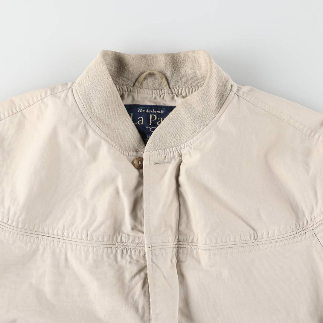 90'S Catalina La Paz Derby Jacket, Cup Shoulder, Men's Size Medium, Vintage cotton Beige type Vintage Second Hand