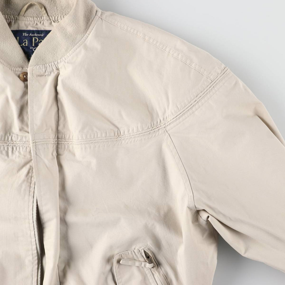 90'S Catalina La Paz Derby Jacket, Cup Shoulder, Men's Size Medium, Vintage cotton Beige type Vintage Second Hand