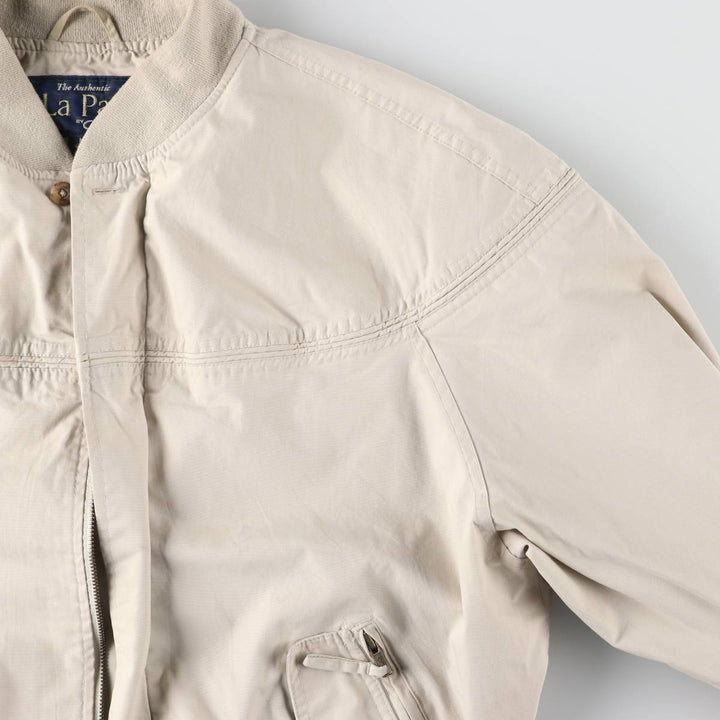 90'S Catalina La Paz Derby Jacket, Cup Shoulder, Men's Size Medium, Vintage cotton Beige type Vintage Second Hand