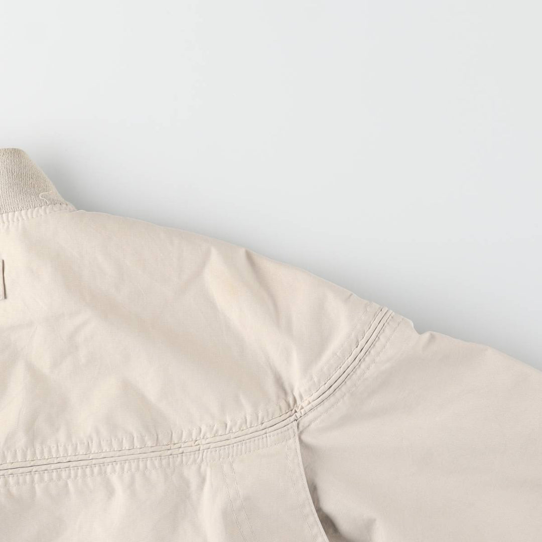 90'S Catalina La Paz Derby Jacket, Cup Shoulder, Men's Size Medium, Vintage cotton Beige type Vintage Second Hand