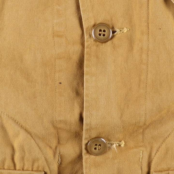 ~1970'S Red Head Bone-Dry Duck Hunting Jacket, Men's Size L (approx.) unclear Khaki type beige Vintage Second Hand