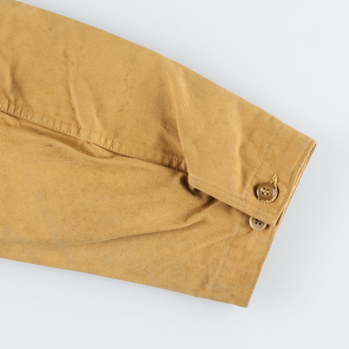 ~1970'S Red Head Bone-Dry Duck Hunting Jacket, Men's Size L (approx.) unclear Khaki type beige Vintage Second Hand