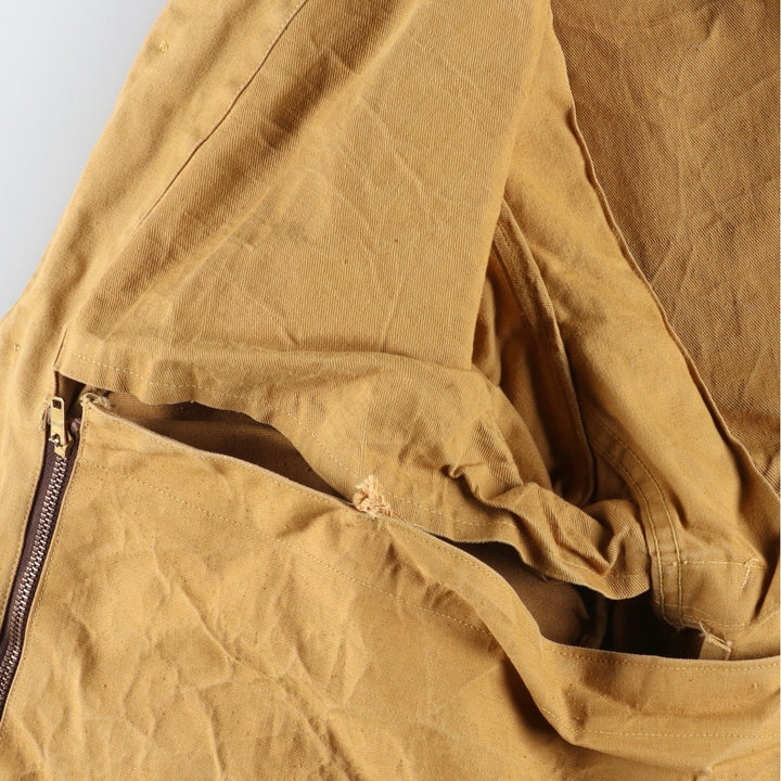 ~1970'S Red Head Bone-Dry Duck Hunting Jacket, Men's Size L (approx.) unclear Khaki type beige Vintage Second Hand
