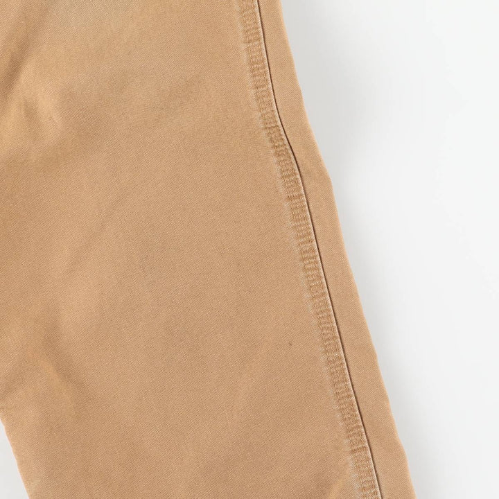 Carhartt Dungaree Fit Duck Work Pants, Men's, W36 equivalent cotton beige type brown Vintage Second Hand