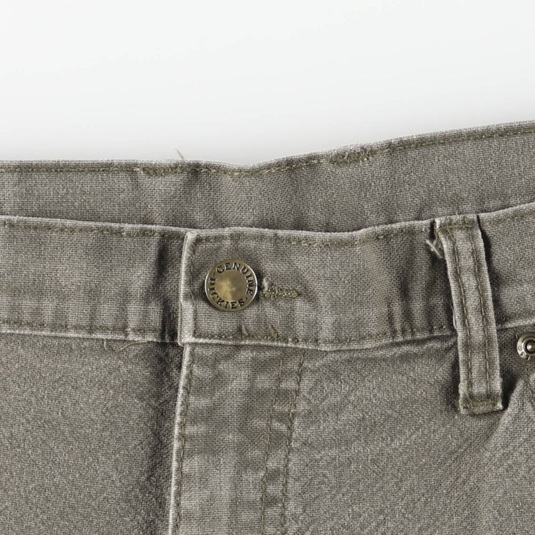 Dickies Duck Painter Pants Men's W36 cotton Khaki type Vintage Second Hand
